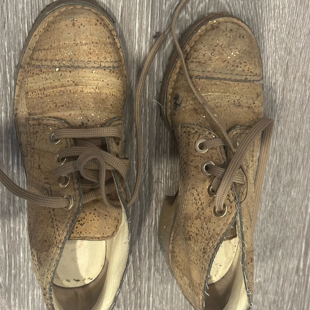 Cork booties with gum sole - Picture 7 of 8